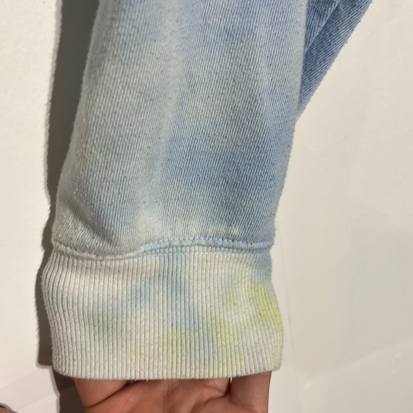 Colsie Tye-Dye Long Sleeve Raw Hem Sweatshirt Size XL - Picture 4 of 8